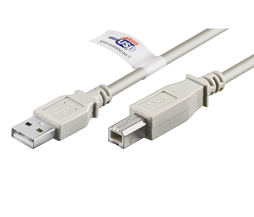 2m USB Kabel USB-AB für Drucker Scanner 2m USB Kabel USB-AB für Drucker Scanner