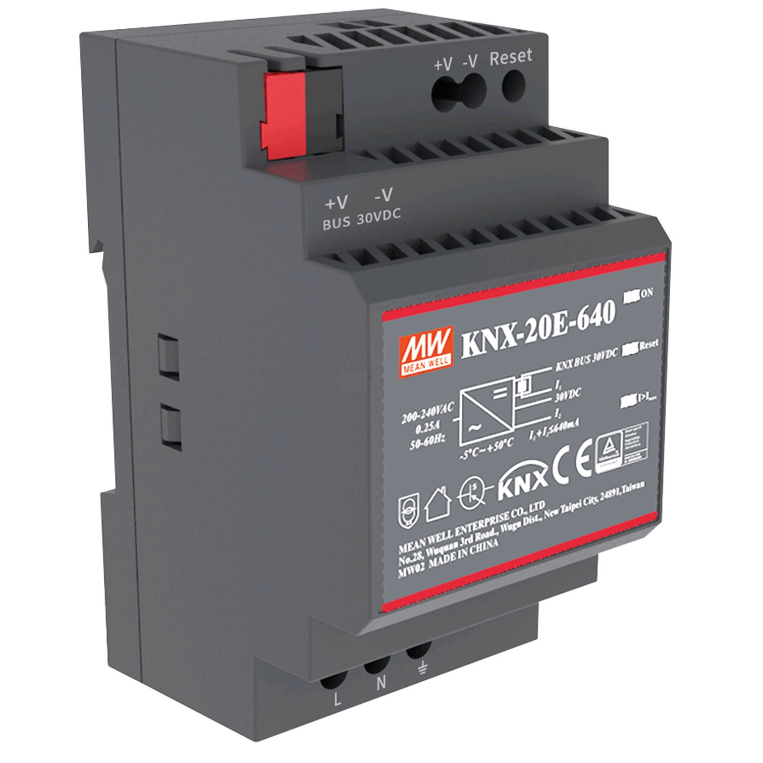 KNX-Netzteil-93-807-05400-BIG KNX Netzteil KNX-20E-640 Hutschiene 30Volt DC 19W 640mA