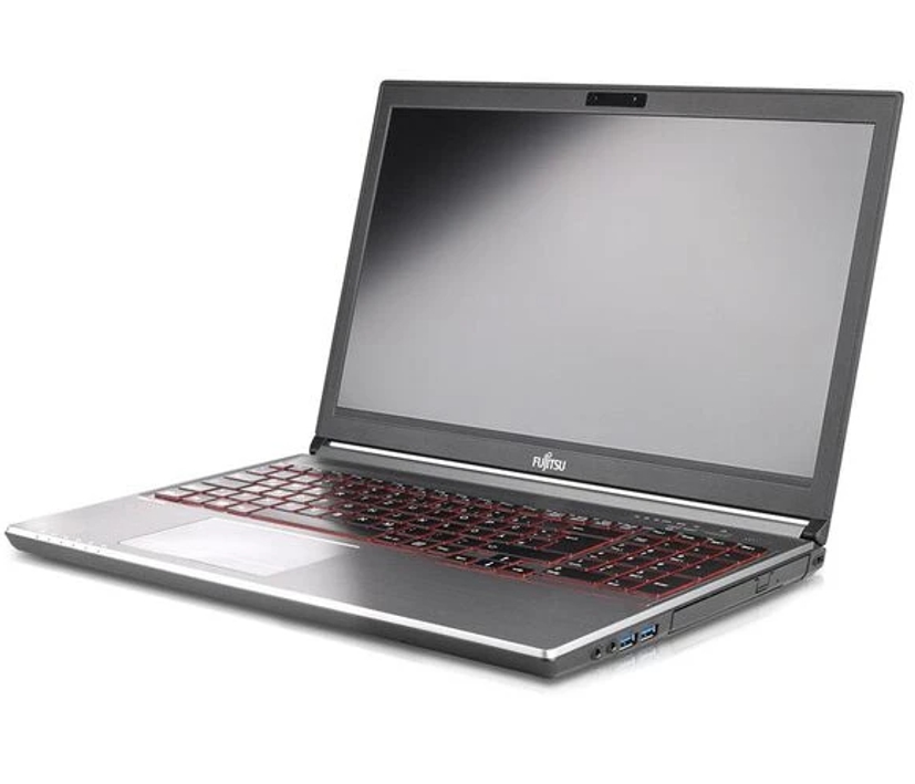 Notebook 15,6" e756 Intel i5-mit TPM-Chip 8GB 512GB SSD DVD-Brenner Webcam USB WiFi Bluetooth Win11Pro Refurbed Leasingrückläufer