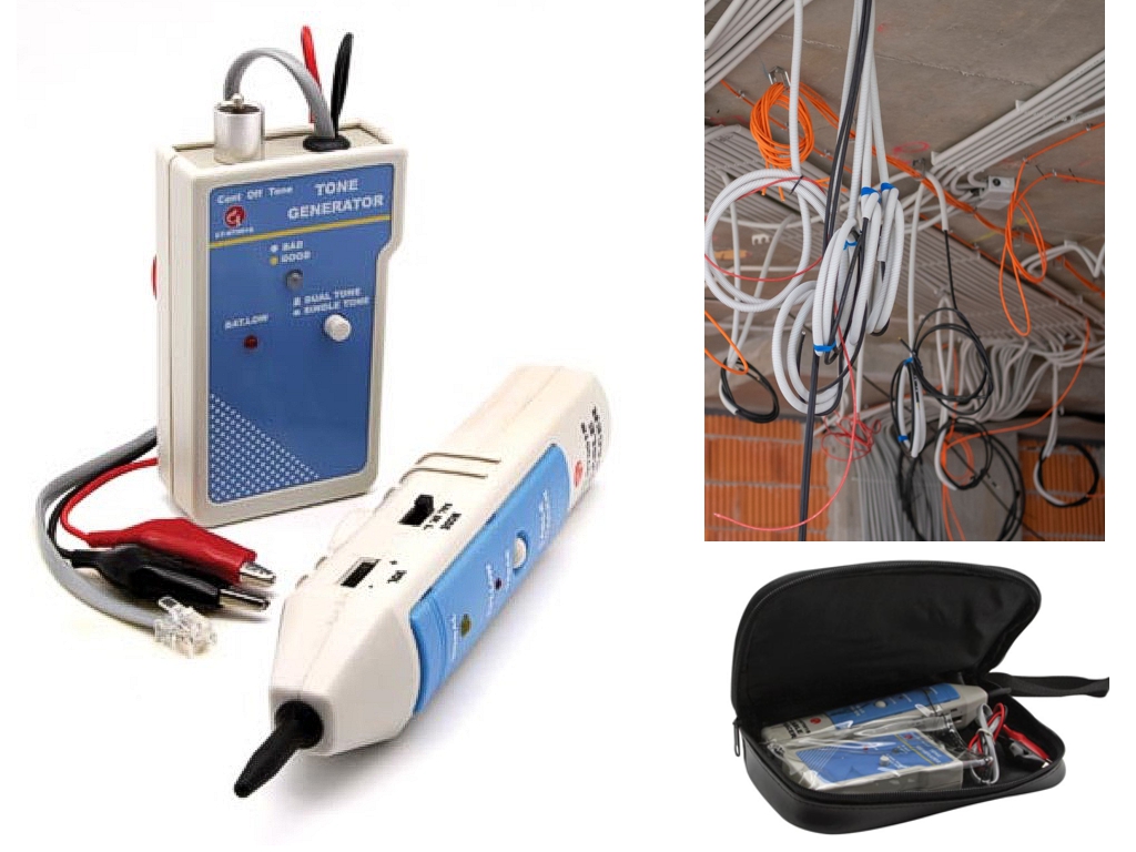 Leitungssucher Kabelsucher Adernsucher Kabelfinder mit Tongenerator