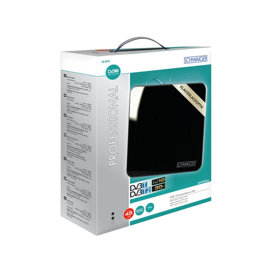78-380-03500 Antenne DVB-T DVB-T2 UKW DAB DAB+ mit 3G 4G 5G LTE Filter Indoor
