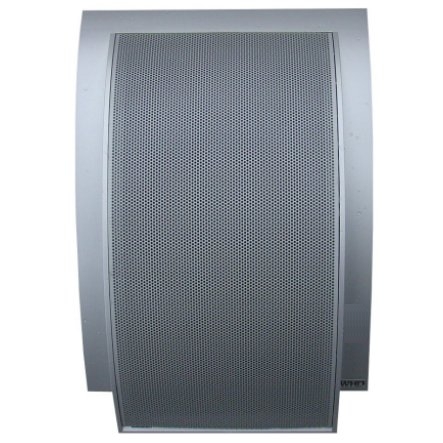 WL6-Silber-2015 Design Wandlautsprecher 10W mit ELA Trafo 312x210mm Silber