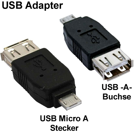 e139dd89294ec1ca80e8b07a137ee67a MICRO USB A Stecker auf USB Buchse