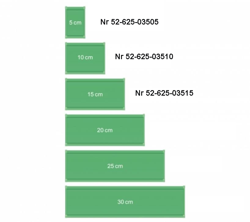 Hutschiene_Platinenhalterung_lieferbare_Breiten
