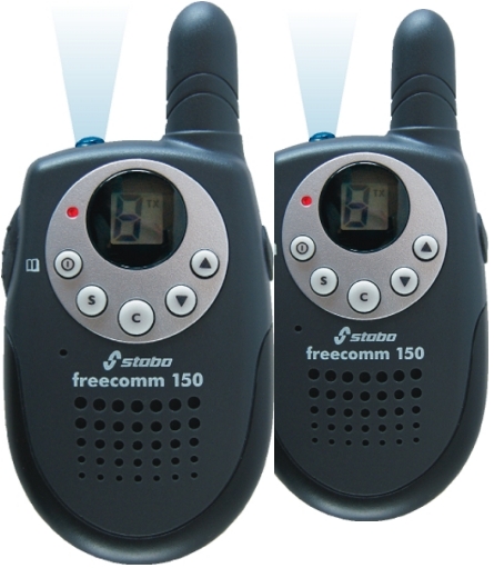 PMR Funkgerät SET zum wandern Bergtouren usw Freecomm 150 Set mit 8Kanäle 500mW PMR Funkgerät SET zum wandern Bergtouren usw Freecomm 150 Set mit 8Kanäle 500mW