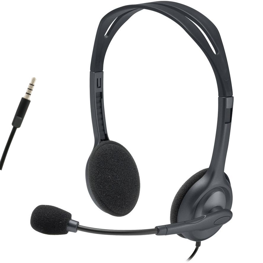 64-810-00260_B4 Multimedia Headset Kopfhörer mit Bügelmikrofon und 4pol 3,5mm Klinkenstecker