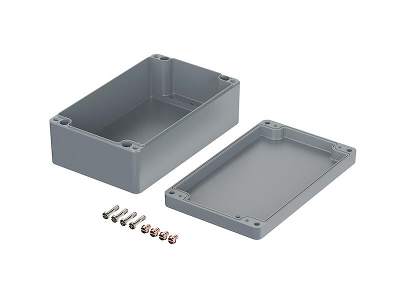 52-625-00580_ALU_Gehaeuse_IP66B02 ALU Gehäuse 260x160x91mm IP66 Metallgehäuse mit Dichtung
