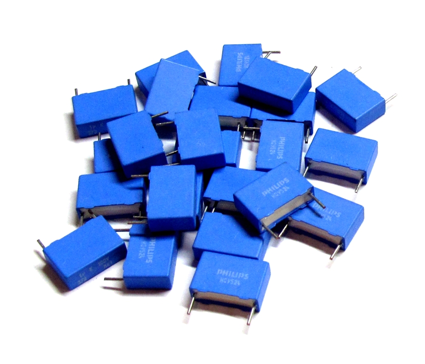 MKT373_Philips_28-723-00010 1uF 100V Kondensator MKT RM15