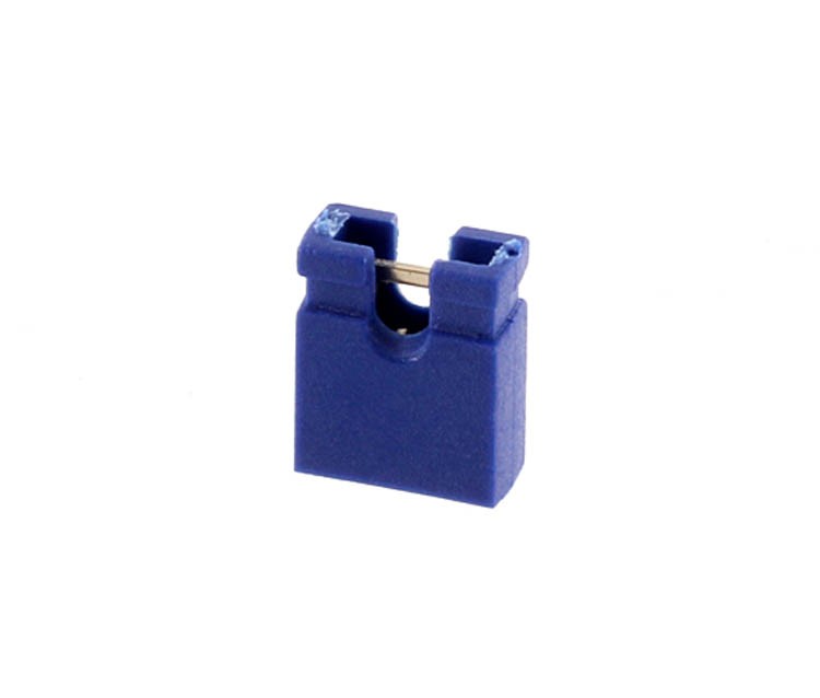 38-878-00100_Jumper_BLAU Jumper Adressierstecker RM2,54 Blau