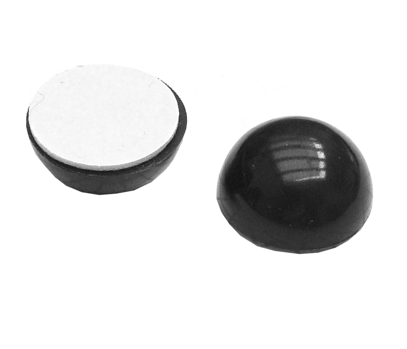 52-625-00043_Geraetefuss_DM_21mm Gerätefuß selbstklebende Fuss 21mm runder Fuß Höhe 10mm --- je Stück