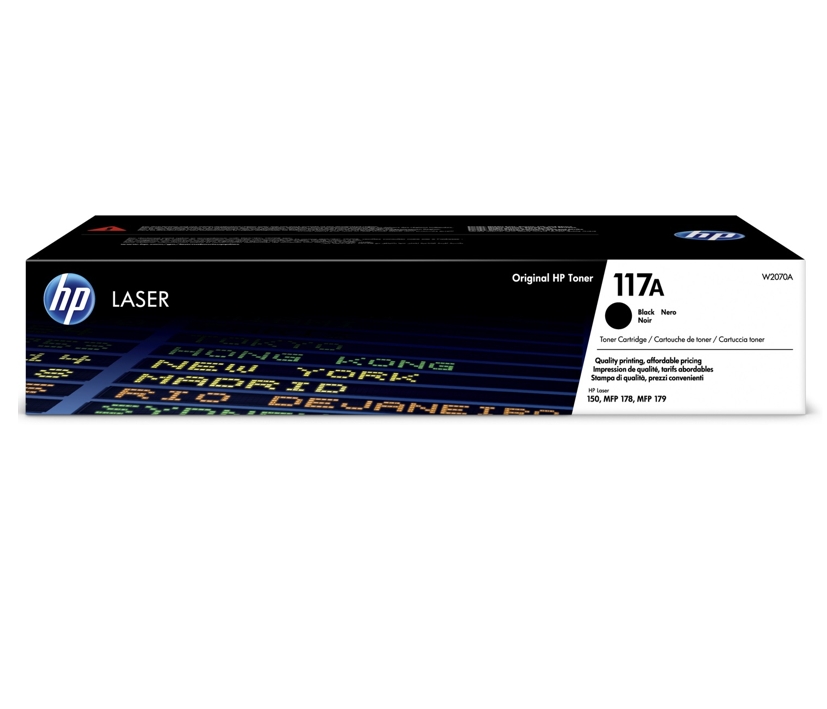 72-889-10400_HP_NR_117A Toner HP-Nr 117A W2070A Original zu Laserjet 150 MFP178 MFP179 FWEG