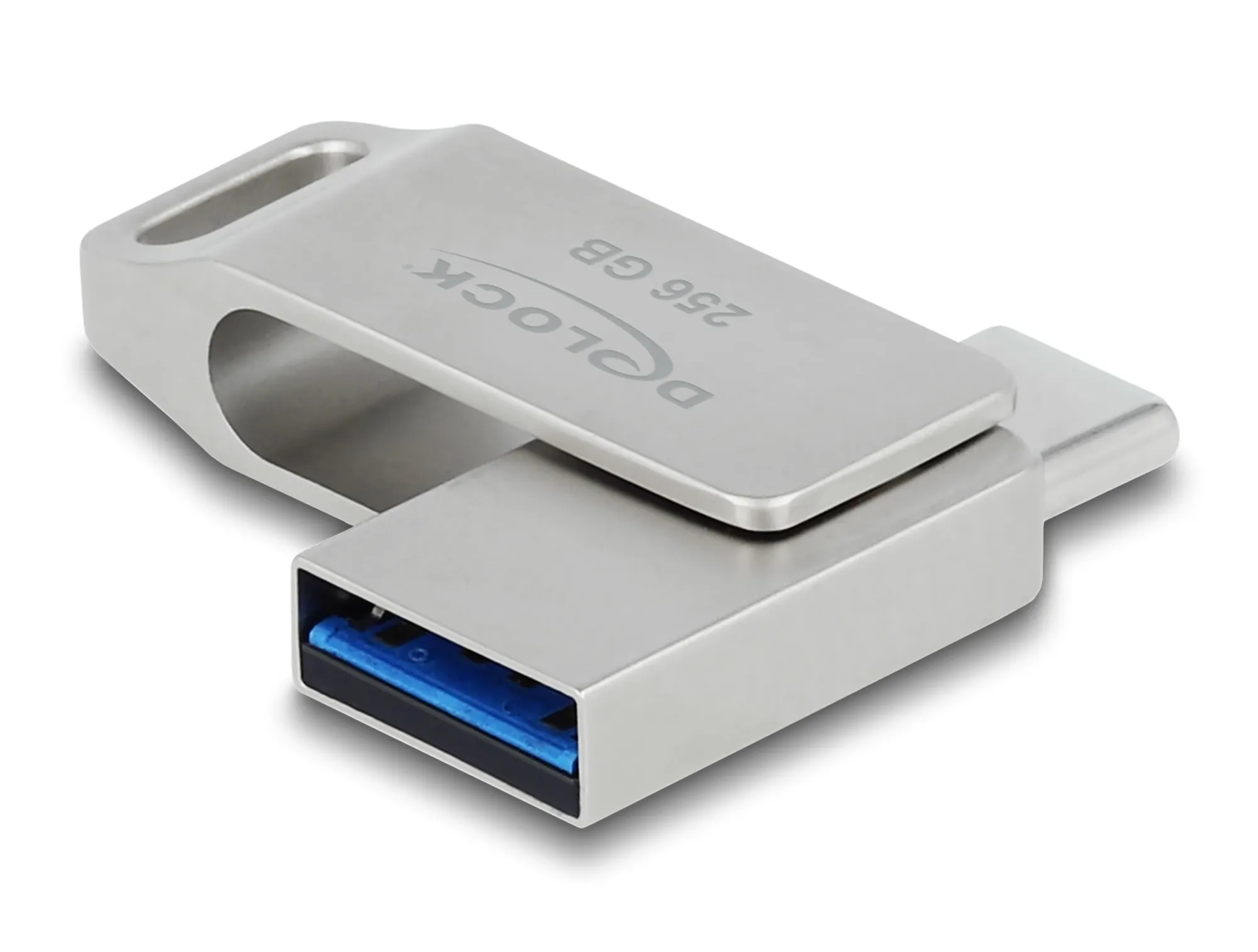 256GB USB Speicher USB-C USB-A USB3 USB3.2 Metall Ausführung