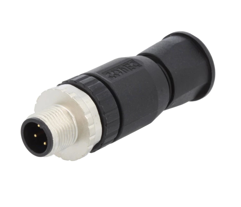 39-853-00915_M12_4pol M12 4pol Stecker Sensor Steckverbinder Kodierung-A