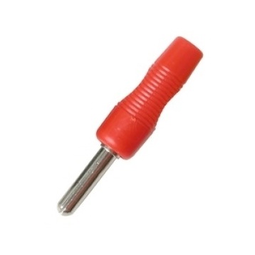 39-850-00332-2012-AA 4mm Bananenstecker Hartplastik Rot