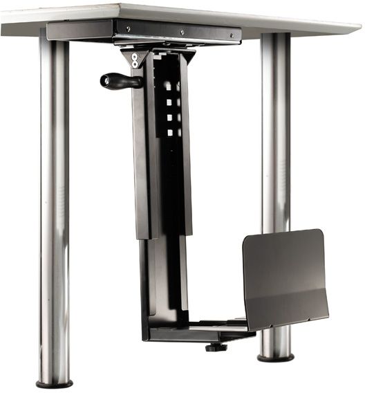 PC-Halter-am-Schreibtisch-85-769-00010 PC-Halter Tischhalter für Computer Minitower Workstation am Schreibtisch