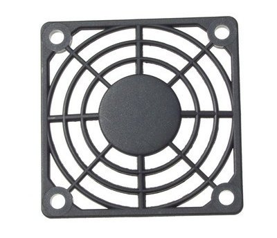 94-795-00900_Lueftergitter_Kunststoff Lüftergitter für 60x60mm Lüfter Kunststoff Schwarz