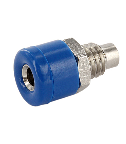39-850-00220 2,6mm Bananenbuchse BLAU H0 Mini Eisenbahn