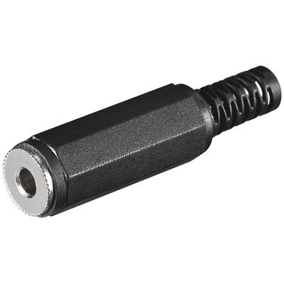 39-859-00042-11056 3,5mm Klinkenkupplung Mono Plastikhülse