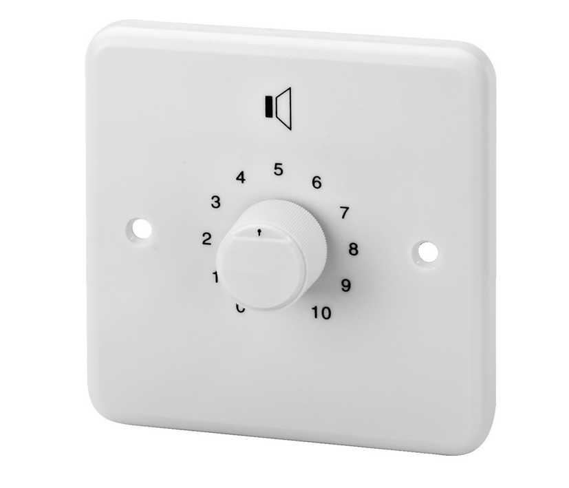 ELA 100V Lautstärkeregler UP 50W rms 100W Peak Weiss