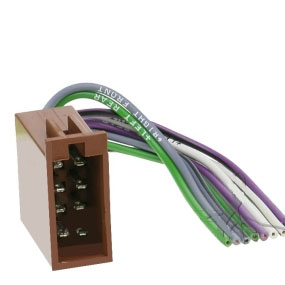 41-153-00080_2015_01 ISO Lautsprecheradapter  DIN ISO Stecker mit offenen Kabelenden