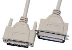 53-680-00050-centronicskabel_bild5 LPT Druckerkabel 5m Sub-D Kabel 25pol Stecker auf 36pol Centronics IEEE1284
