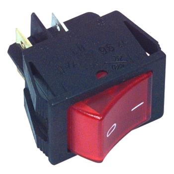 95-834-00580-W812108 Netzschalter Rot