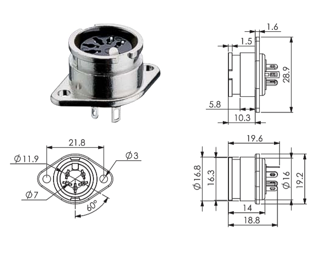 39-855-09000_Abmessungen_Bohrbild