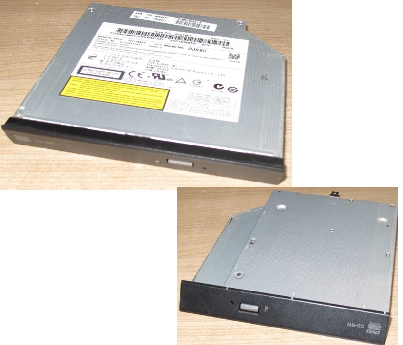 DVD-Brenner_Panasonic_UJ890_62-624-02090_B1 CD-DVD-Brenner SLIM SATA UJ890 für Notebook gebraucht