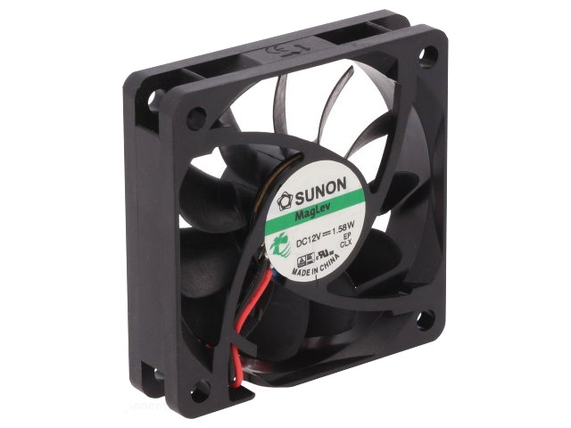 12V_Lufter_60x60x15_94-795-00110 12V Lüfter 60x60x15mm 4700Umin