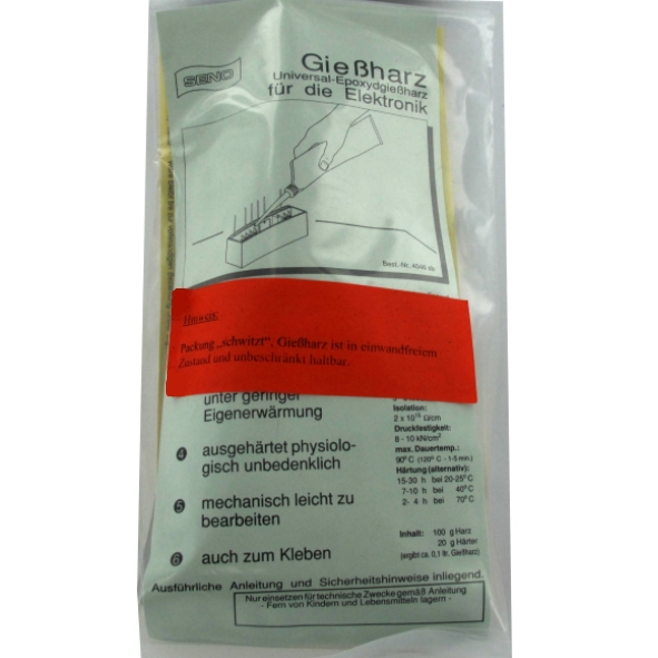 giessharz-44-815-00540 Giessharz Transparent Epoxyd Harz 120g SB-Pack