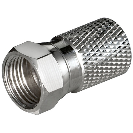 39-856-00230-F-stecker-WENT-51866 F-Stecker für 8,2mm Aussendurchmesser des Kabels