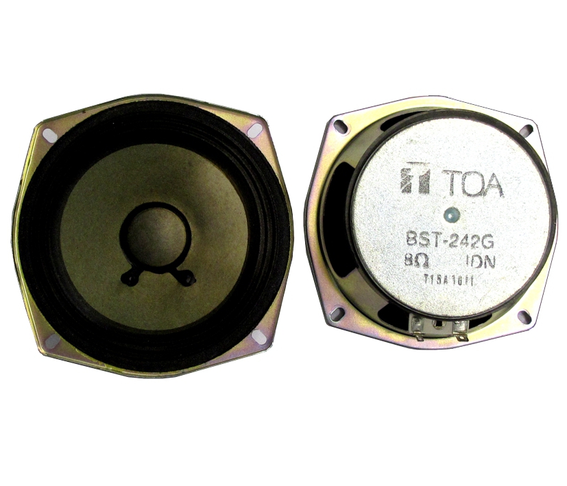 119mm Basslautsprecher 150W 8ohm TOA BST-242G für HX-5 Serie Refurbished 119mm Basslautsprecher 150W 8ohm TOA BST-242G für HX-5 Serie Refurbished
