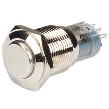 95-839-00900_2015_01kgbmsNbrKjtOk Schalter R710 Vollmetall 18mm ohne Beleuchtung Kopfdurchmesser 18mm Einbau-DM 16mm