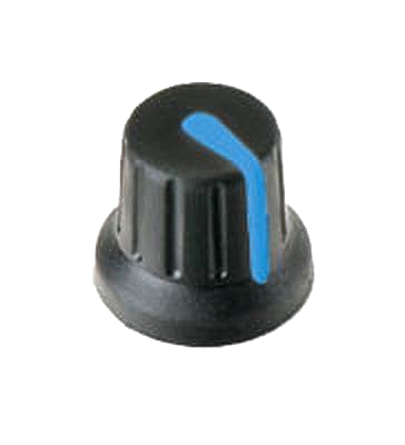 Knopf-schwarz-blau-51-705-00220 Knopf 16mm Bauhöhe 14mm Schwarz-Blau