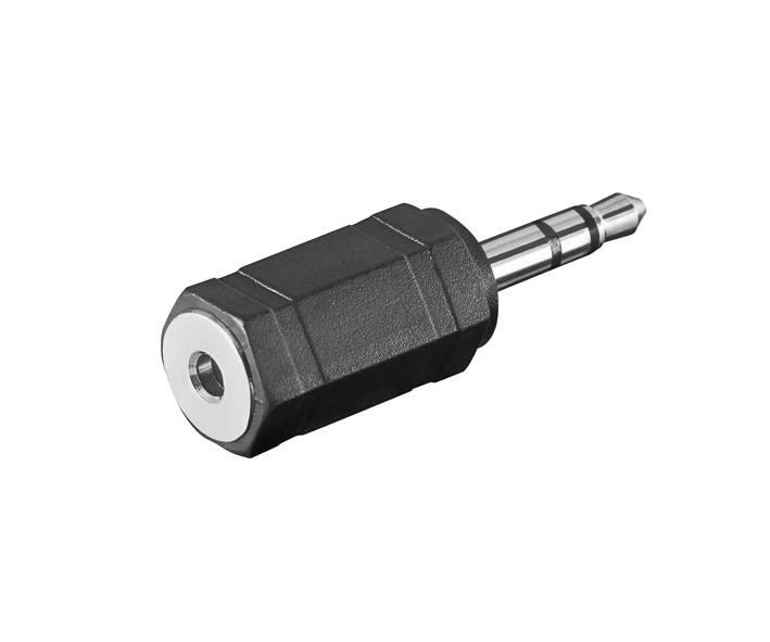 41-109-00900_Klinkenadapter Klinkenadapter 3,5mm Stereostecker auf 2,5mm Stereobuchse