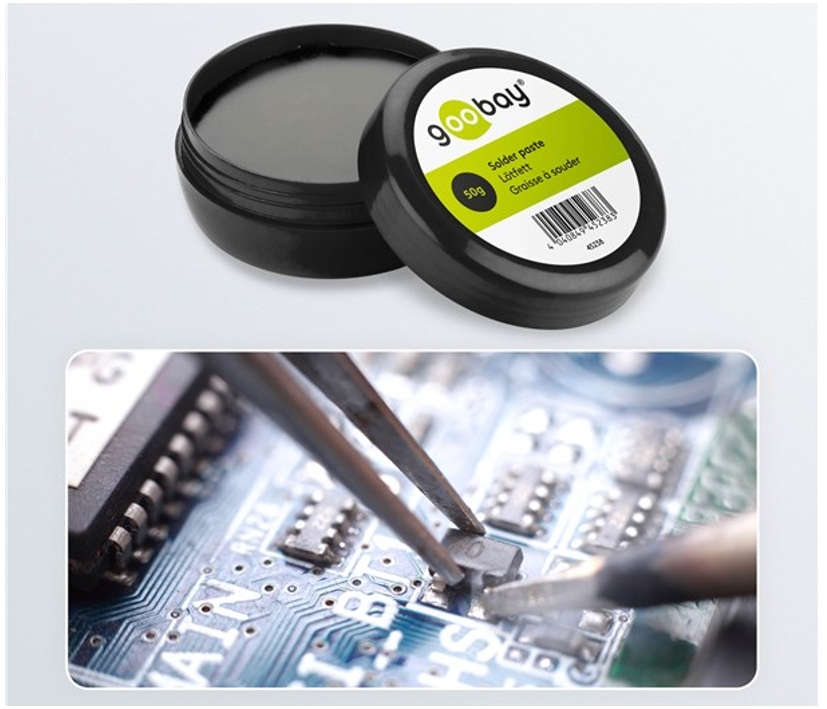 Lötfett Lötpaste 50gramm zum verlöten von Elektronikbauteilen Lötfett Lötpaste 50gramm zum verlöten von Elektronikbauteilen