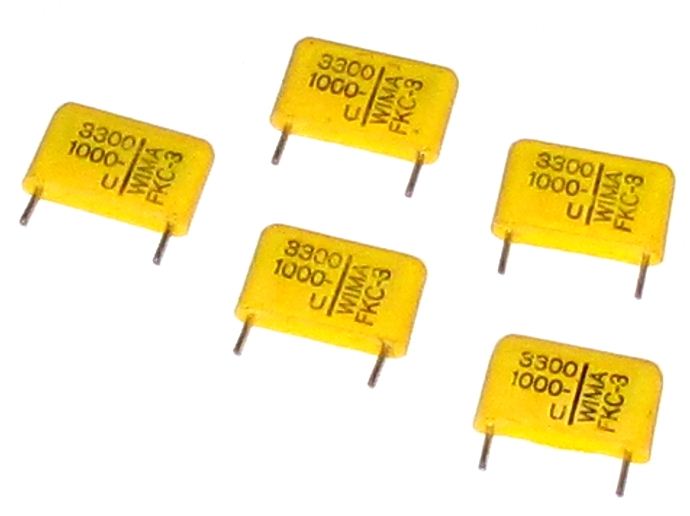 29-719-00080 3300pF 3,3nF 1000V Kondensator FKC3 RM15