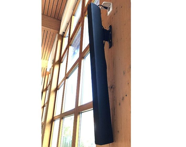 Tonsaeule_240W_fuer_Turnhalle