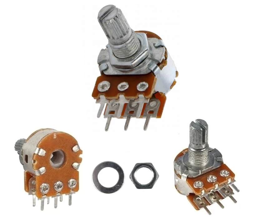 100Kohm LIN POTI Stereo Japan mit 6mm Achse Achslänge 8mm 15mm 100Kohm LIN POTI Stereo Japan mit 6mm Achse Achslänge 8mm 15mm