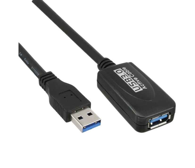 53-682-04050cbykEnL2DT8bz 5m USB-3 Verlängerung USB3-Stecker-auf-Buchse Aktiv mit USB-Verstärker