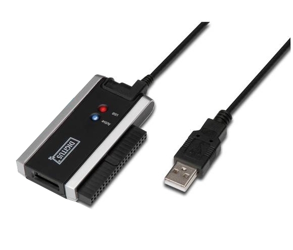 USB auf SATA oder PATA IDE Konverter mit Adapter für Festplatten