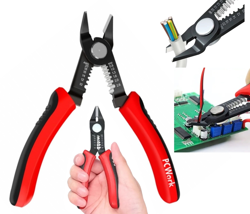 2in1_Seitenschneider_Abisolierzange_97-905-00149_B01 Seitenschneider Abisolierzange 2in1 Kleinzange Elektronikerzange