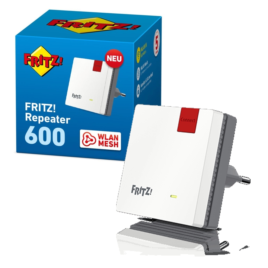 66-810-04004_FRITZ_Repeater_600 WLAN Repeater 600 mit MESH WLAN Verstärker