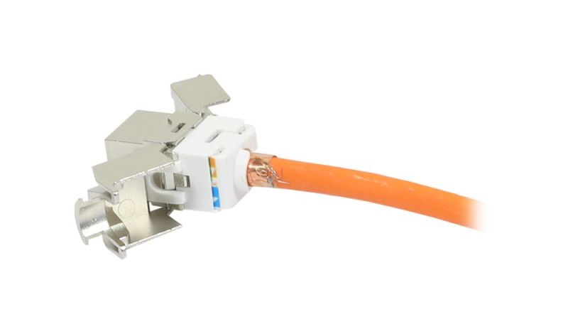 RJ45 Kupplung Cat6A Keystone LAN Patchkupplung für Cat Kabel oder Panelmontage
