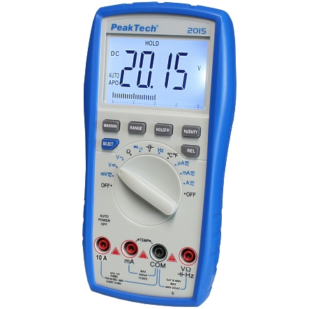 90-798-02015-P2015-Details-A3 Messgerät P2015 Digitalmultimeter inkl Tasche und Messkabel