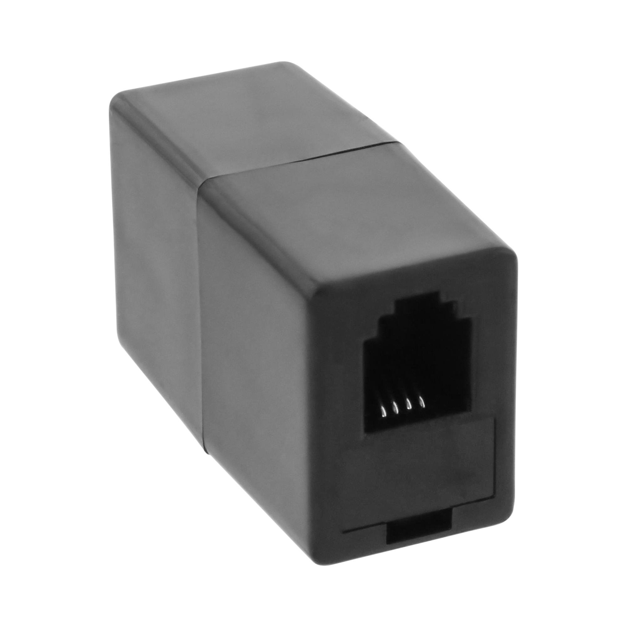 RJ10 Adapter 4pol Buchse auf 4pol Buchse Westernadapter Modularadapter 