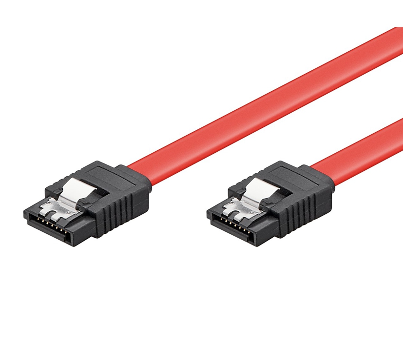 SATA Kabel 50cm SATA2 Kabel mit Lasche Metallclip SATA Kabel 50cm SATA2 Kabel mit Lasche Metallclip
