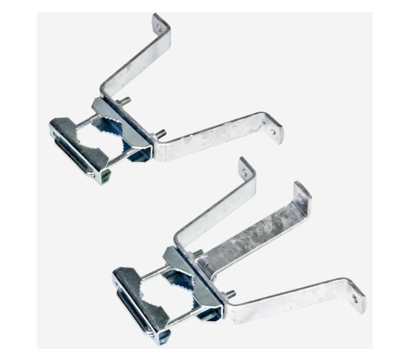 Mast Wandhalter Wandabstandshalter 17-18cm Masthalterung Mastbügel - Paar - Mast Wandhalter Wandabstandshalter 17-18cm Masthalterung Mastbügel - Paar -