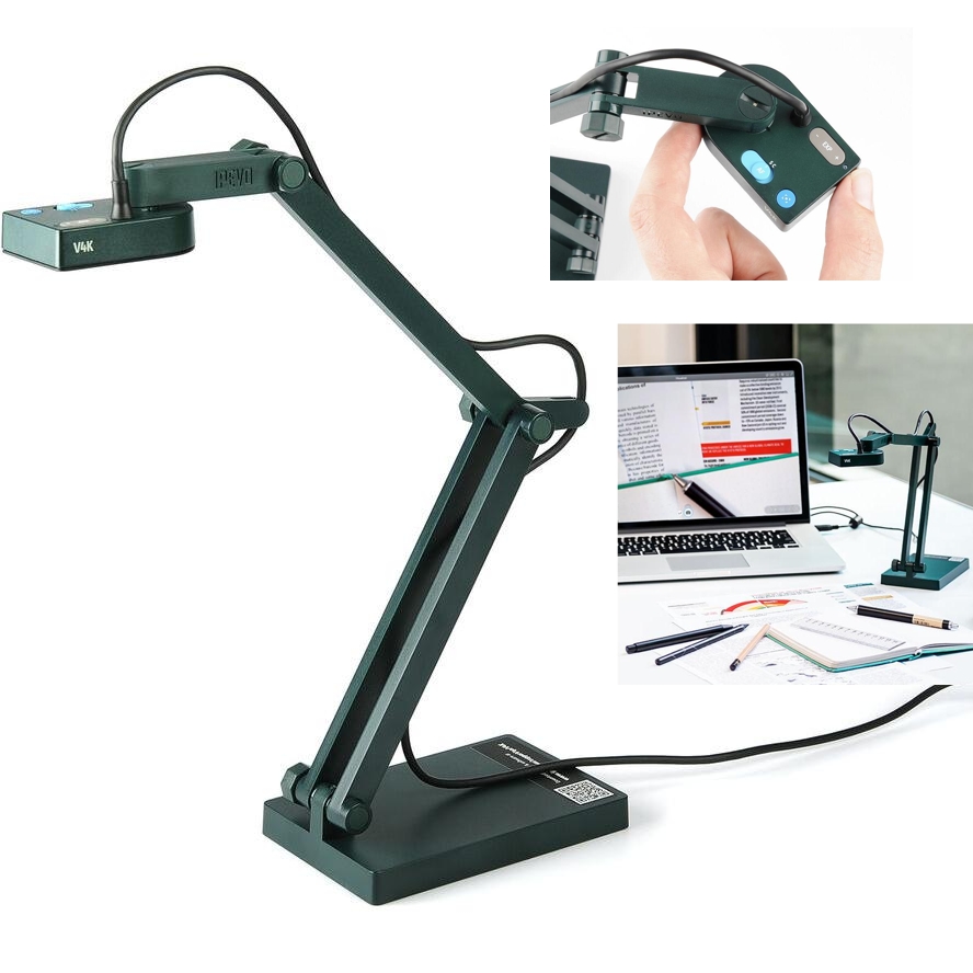 64-520-00040_USB_Kamera_B12 USB Kamera FullHD 8MP Dokumentenkamera mit Halterung