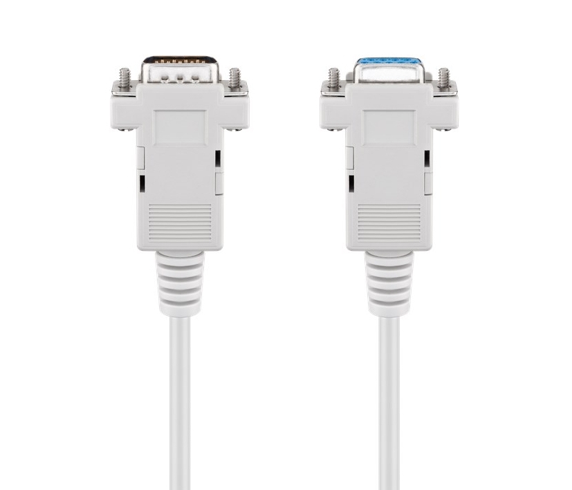 2m SUB-D Kabel 9pol Stecker auf Buchse V24 COM RS232 Kabel 1zu1 2m SUB-D Kabel 9pol Stecker auf Buchse V24 COM RS232 Kabel 1zu1